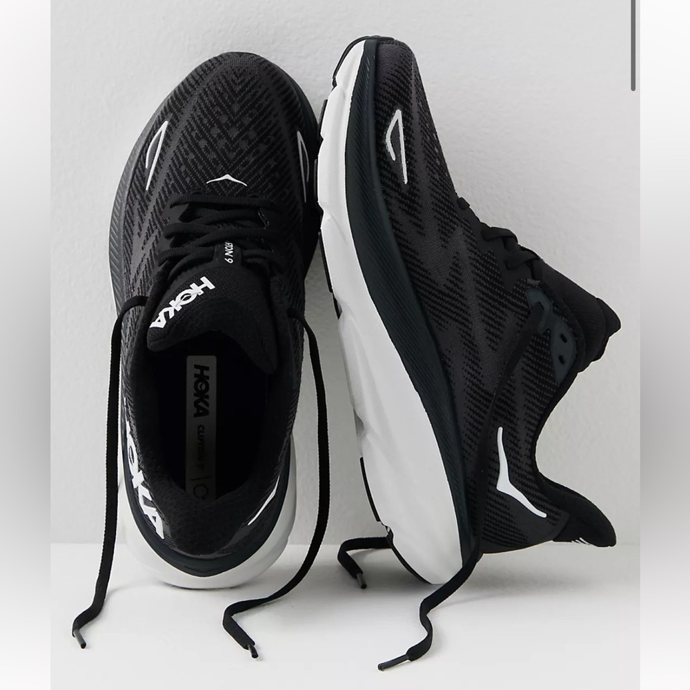 HOKA Clifton 9 Rubber-Trimmed
Mesh Running Sneakers men size 14D  NEW/no box